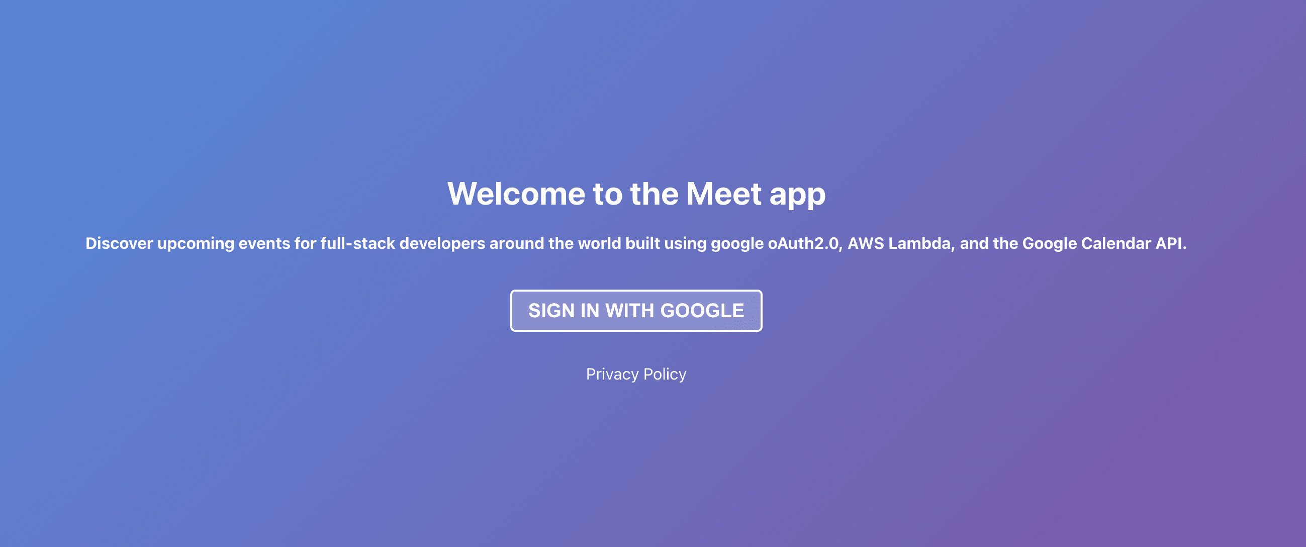 Meet App